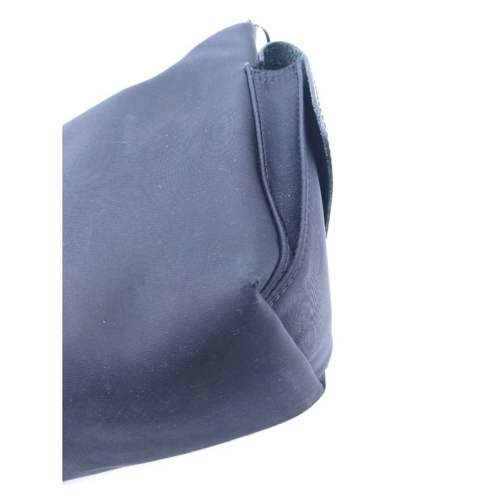 Longchamp Black Nylon Small Crescent Mini Hobo - Picture 12 of 12